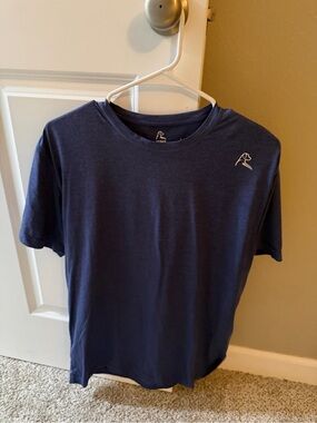 Rhoback Men's Navy Crewneck Short Sleeve Tee